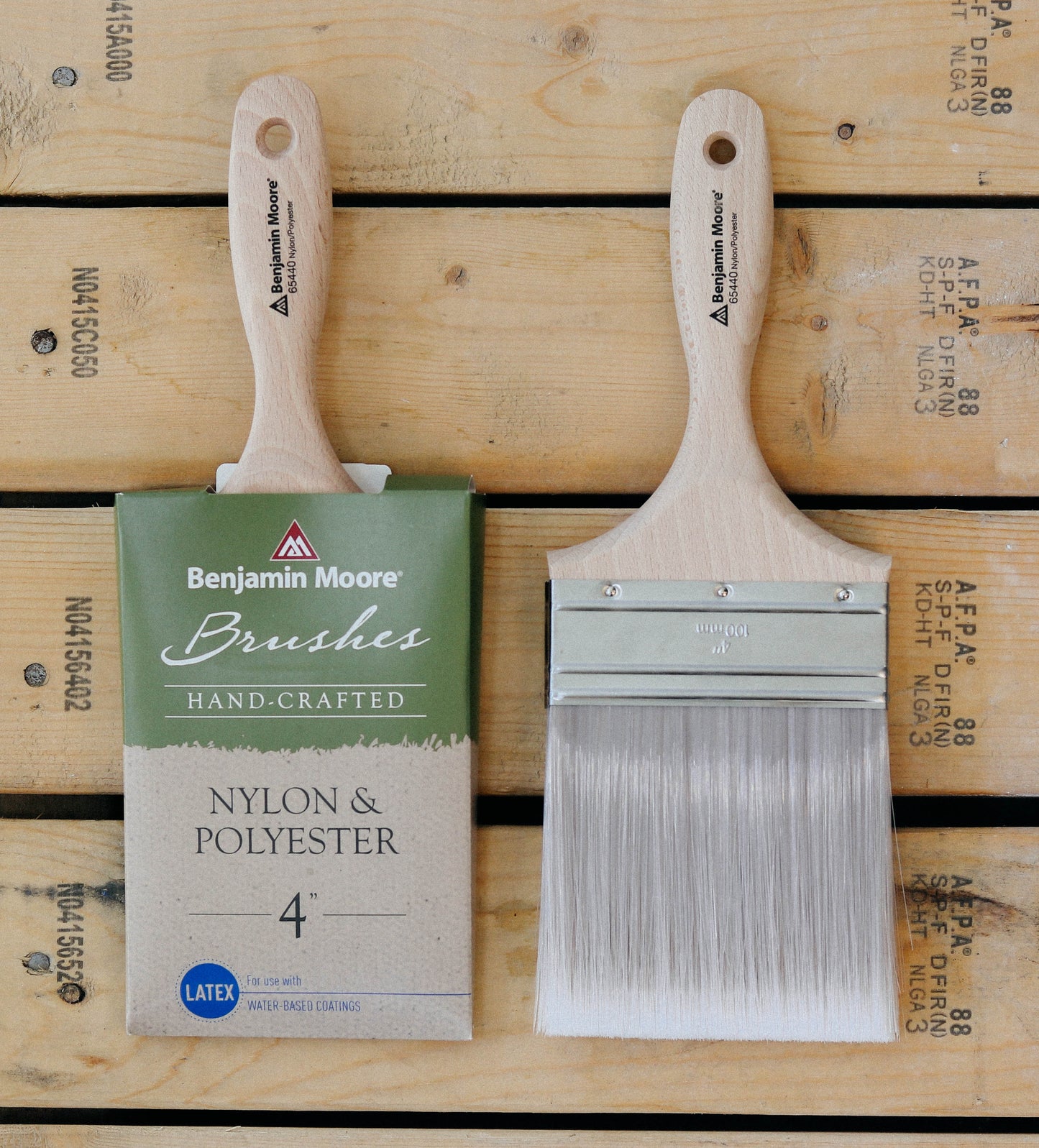 Custom Crafted Nylon/Polyester Brush - Wall
